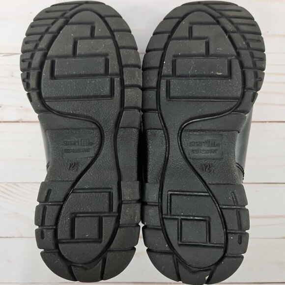 Smart Fit‎ Black Toddler Boys Dress Shoe Size 12.5 Strap Skid Resistant - Picture 10 of 11